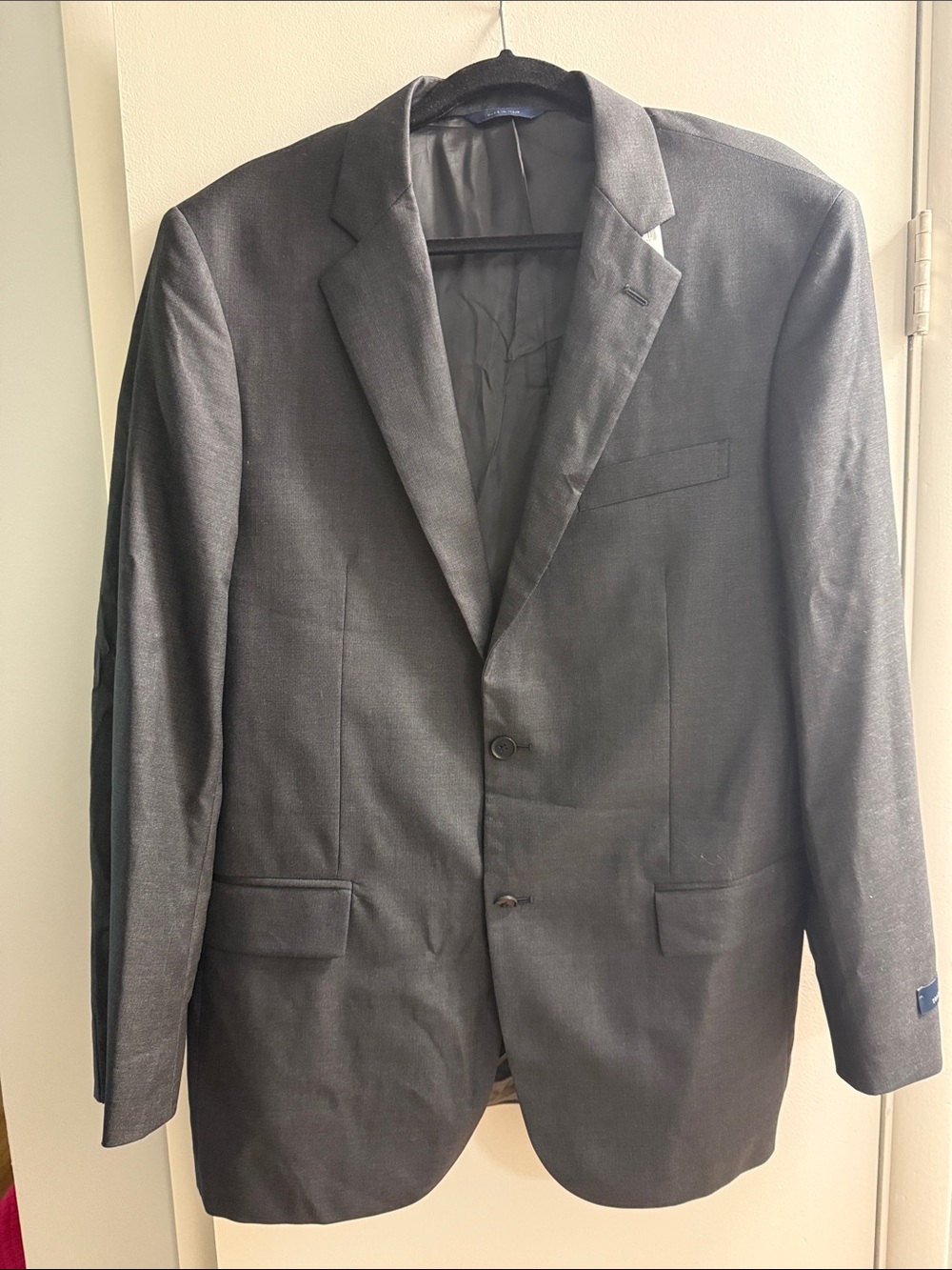 Brooks Brothers Men's Dark Gray Two-Button Suit Jacket